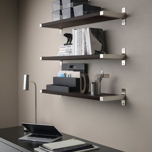 BERGSHULT/GRANHULT, wall shelf combination, 80x20 cm, 792.910.77