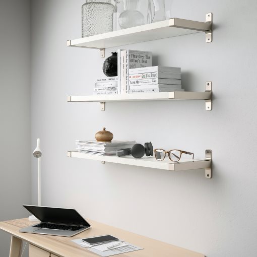 BERGSHULT/GRANHULT, wall shelf combination, 80x20 cm, 792.910.82