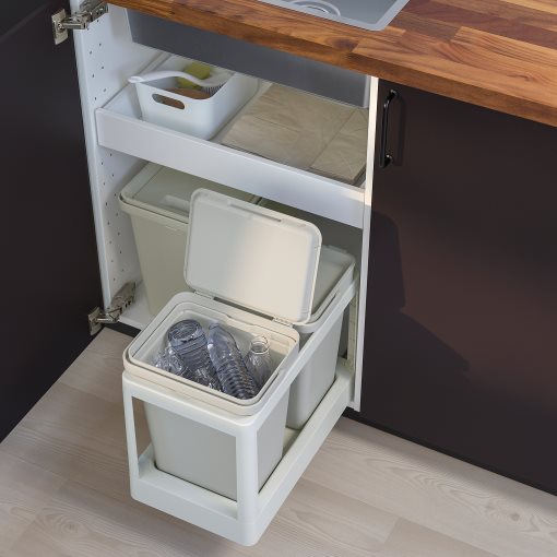 HÅLLBAR, waste sorting solution with pull-out, 20 l, 793.088.03