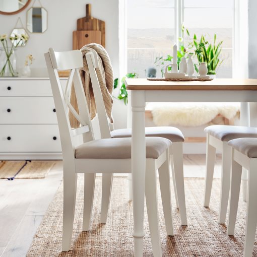 DANDERYD/INGOLF, table and 4 chairs, 793.887.34