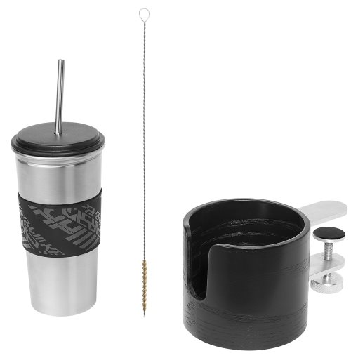 LÅNESPELARE, mug and mug holder, 794.293.10