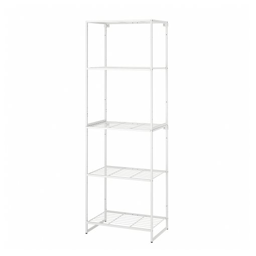 JOSTEIN, shelving unit/in/outdoor/wire, 61x40x180 cm, 794.372.06