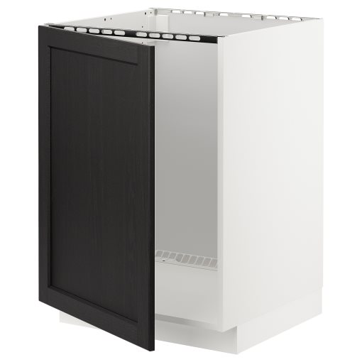 METOD, base cabinet for sink, 60x60 cm, 794.573.36