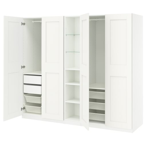 PAX/GRIMO, wardrobe combination, 235x60x201 cm, 796.072.94
