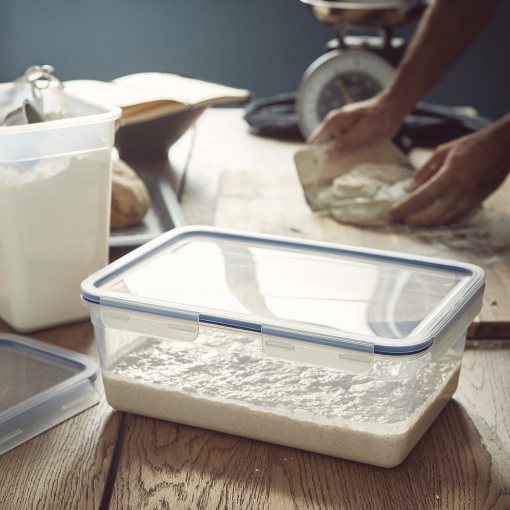 IKEA 365+, food container large rectangular/plastic, 5.2 l, 803.930.65