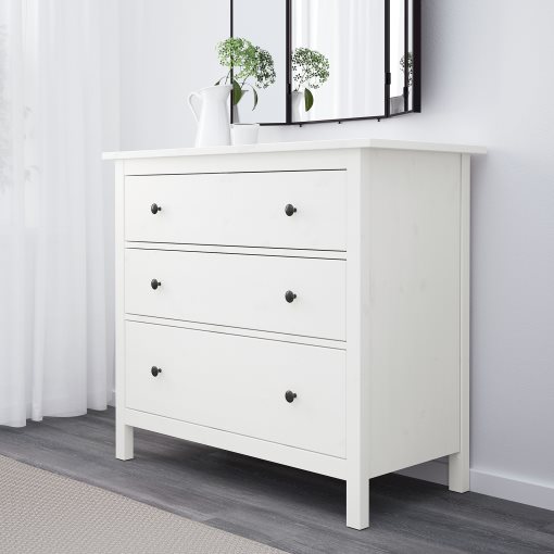 HEMNES, chest of 3 drawers, 804.247.45