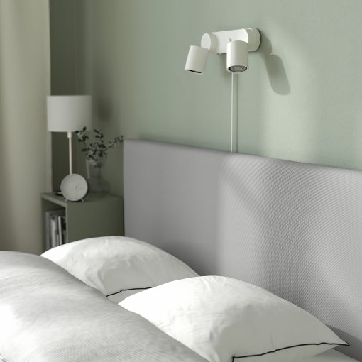 GLADSTAD, upholstered bed, 160x200 cm, 804.904.53