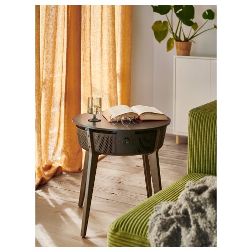 STARKVIND, table with air purifier, 805.019.51
