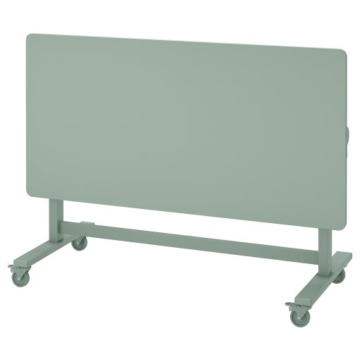 MITTZON, foldable table with castors, 140x70 cm, 805.279.51