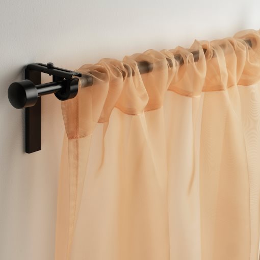 TERESIA, sheer curtains with rod pocket/1 pair, 145x300 cm, 806.078.77