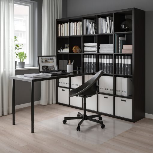 KALLAX/LAGKAPTEN, σύνθεση γραφείου, 182x179x182 cm, 894.816.80