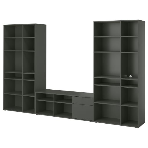 VIHALS, TV/storage combination, 337x37x200 cm, 895.210.73