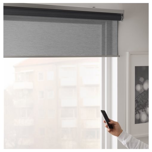 KADRILJ, roller blind, wireless/battery-operated, 904.081.27