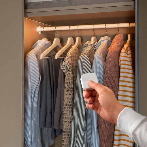 ÖVERSIDAN, ταινία με ενσωματωμένο φωτισμό LED για ντουλάπα με αισθητήρα/συμβατός με ροοστάτη, 71 cm, 904.749.09