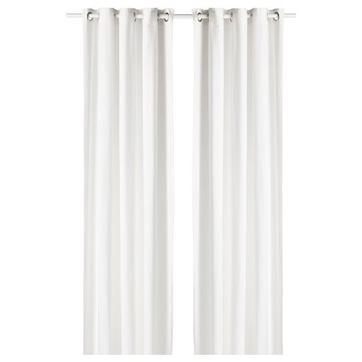 MOALINA, curtains 1 pair, 145x300 cm, 904.910.46