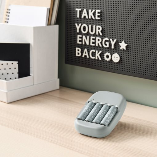 LADDA, επαναφορτιζόμενη μπαταρία HR03 AAA 1.2V, 4 τεμ., 905.098.19