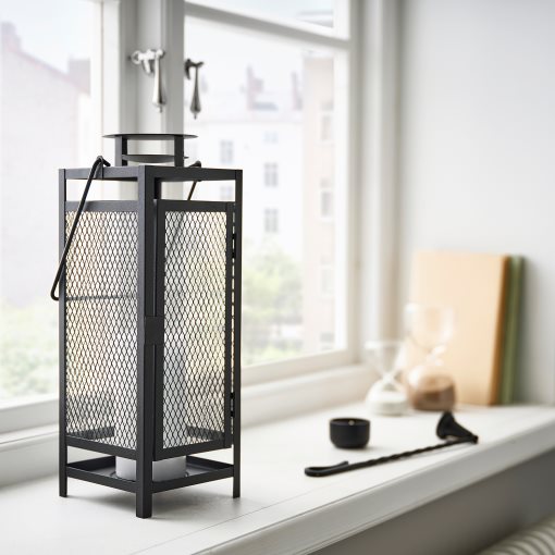 BERGGRAN, lantern for pillar candle/indoor/outdoor, 34 cm, 905.594.04