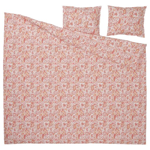 RODGERSIA, duvet cover and 2 pillowcases, 240x220/50x60 cm, 905.794.40