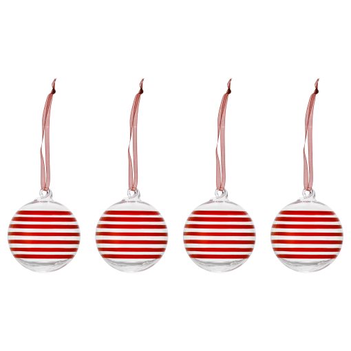 VINTERFINT, tree ornament/bauble/4 pack, 6 cm, 905.805.23