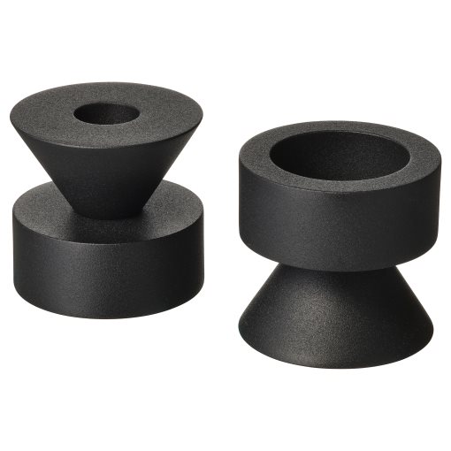 STOCKHOLM 2025, candlestick/tealight holder/set of 2, 6 cm, 905.905.03