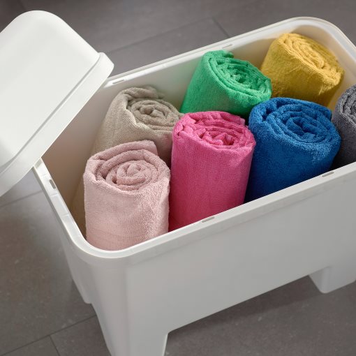BURSJON, stool with storage, 905.922.48