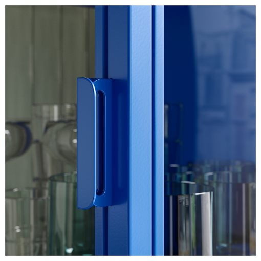 RUDSTA, glass-door cabinet, 42x37x155 cm, 906.014.17