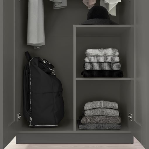 BRIMNES, wardrobe with 2 doors, 78x190 cm, 906.028.03