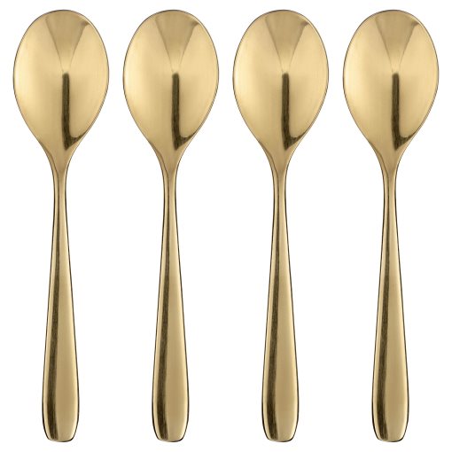 TILLAGD, coffee spoon/4 pack, 12 cm, 906.059.67