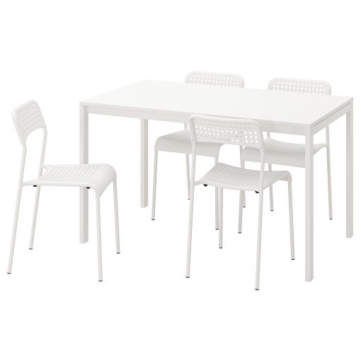 MELLTORP/ADDE, table and 4 chairs, 990.143.76