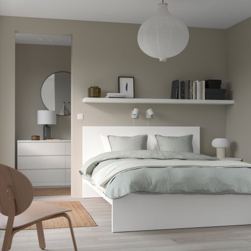 MALM, bed frame/high, 140X200 cm, 990.198.40