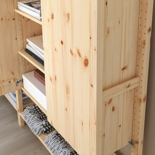IVAR, 3 sections/shelves/cabinet, 992.483.80