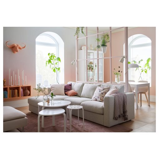 VIMLE, 3-seat sofa with chaise longue, 993.991.09