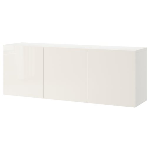 BESTÅ, wall-mounted cabinet combination, 180x42x64 cm, 994.124.84