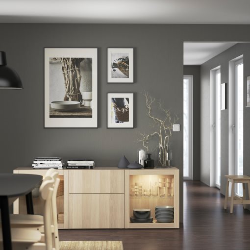 BESTÅ, storage combination with drawers, 180x42x65 cm, 994.126.67