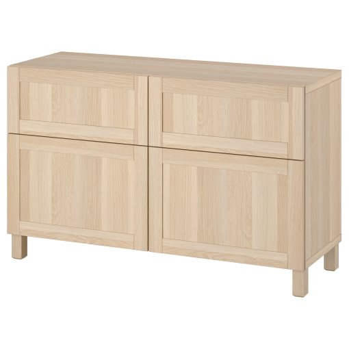 BESTÅ, storage combination with doors/drawers push-open, 120x42x74 cm, 994.215.15