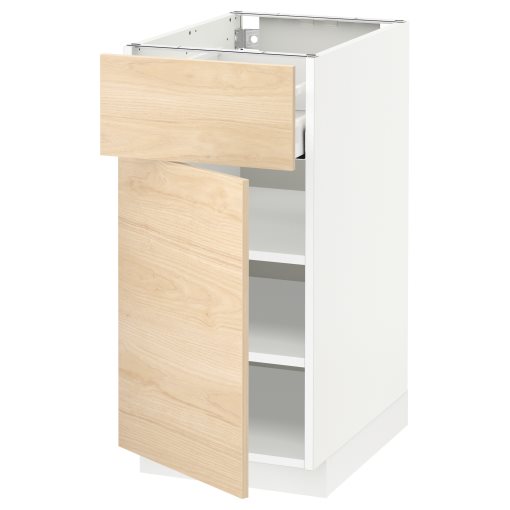 METOD, base cabinet with drawer/door, 40x60 cm, 994.689.23