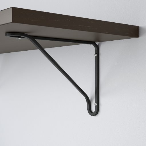 BERGSHULT/FORLAGGARE, ράφι τοίχου, 120x30 cm, 995.627.51
