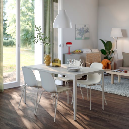 SKÅLSTA, table and 4 chairs, 140x80 cm, 995.907.73