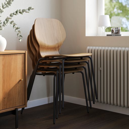 SKÅLSTA, table and 4 chairs, 140x80 cm, 996.093.67