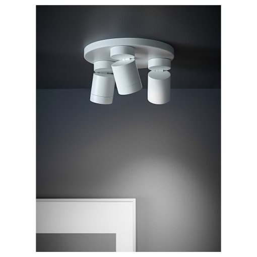 NYMÅNE, ceiling spotlight with 3 spots, 003.362.67