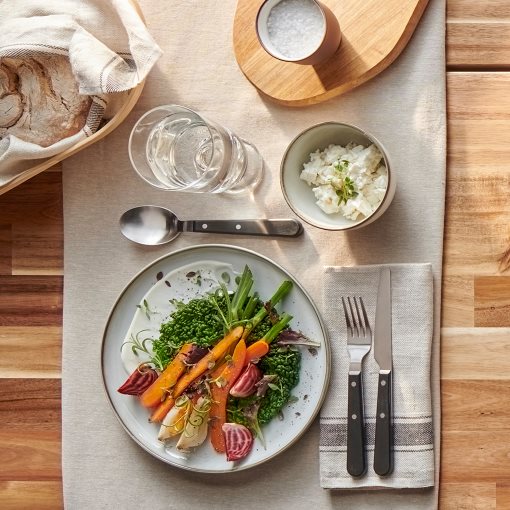 LIVNÄRA, μαχαιροπίρουνα, σετ 24 τεμ., 004.318.44