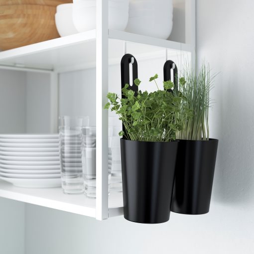 ENHET, wall frame with shelves, 60x15x75 cm, 004.489.67