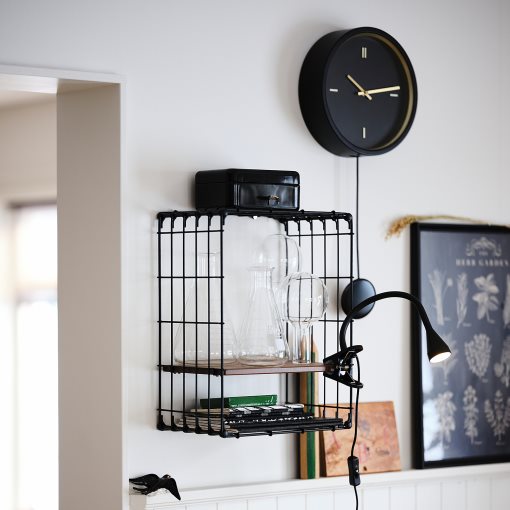 NÄVLINGE, σποτ με κλιπ και ενσωματωμένο φωτισμό LED, 004.498.77