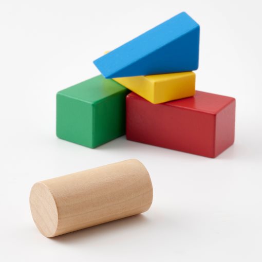UNDERHÅLLA, 40-piece wooden building block set, 005.066.84