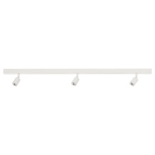 BÄVE, ceiling track with built-in LED light source, 3-spots, 005.272.38