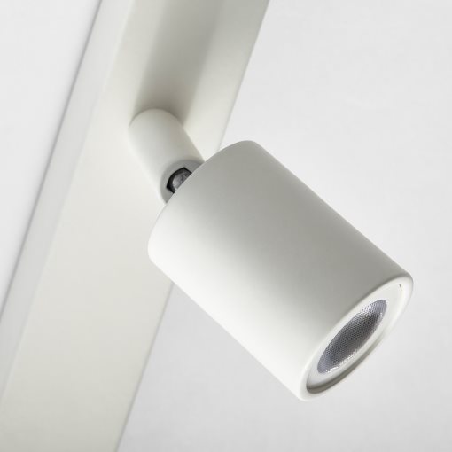 BÄVE, ceiling track with built-in LED light source, 3-spots, 005.272.38