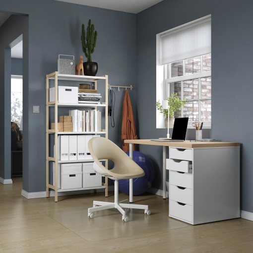 LAGKAPTEN/ALEX, desk, 120x60 cm, 094.169.62