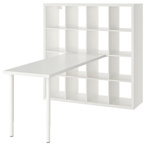 KALLAX/LAGKAPTEN, desk combination, 147x179x147 cm, 094.816.79