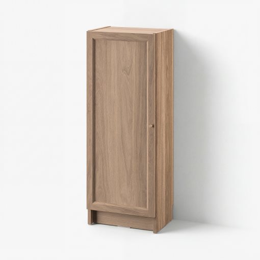 BILLY/OXBERG, bookcase with door, 40x30x106 cm, 094.832.92