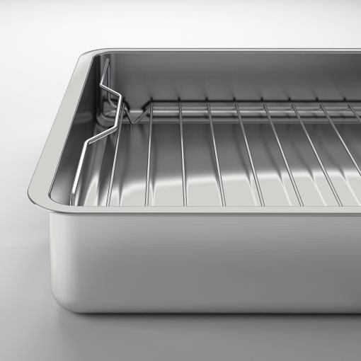 KONCIS, roasting tin with grill rack, 100.990.53
